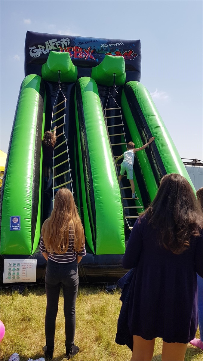 Inflatable Unclimable Ladder Hire - Entertainment in essex, London and ...