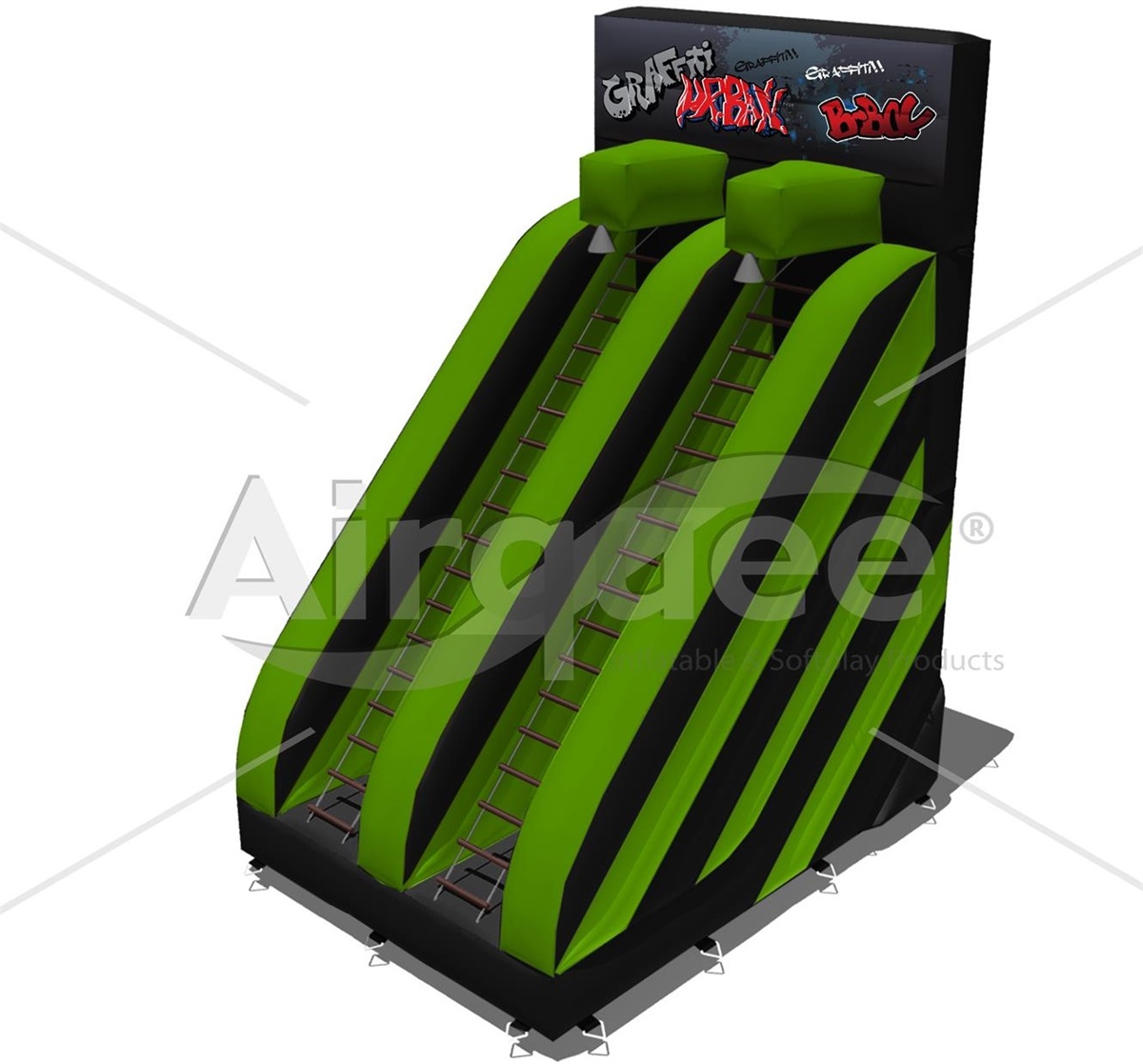 Inflatable Unclimable Ladder Hire - Entertainment in essex, London and ...